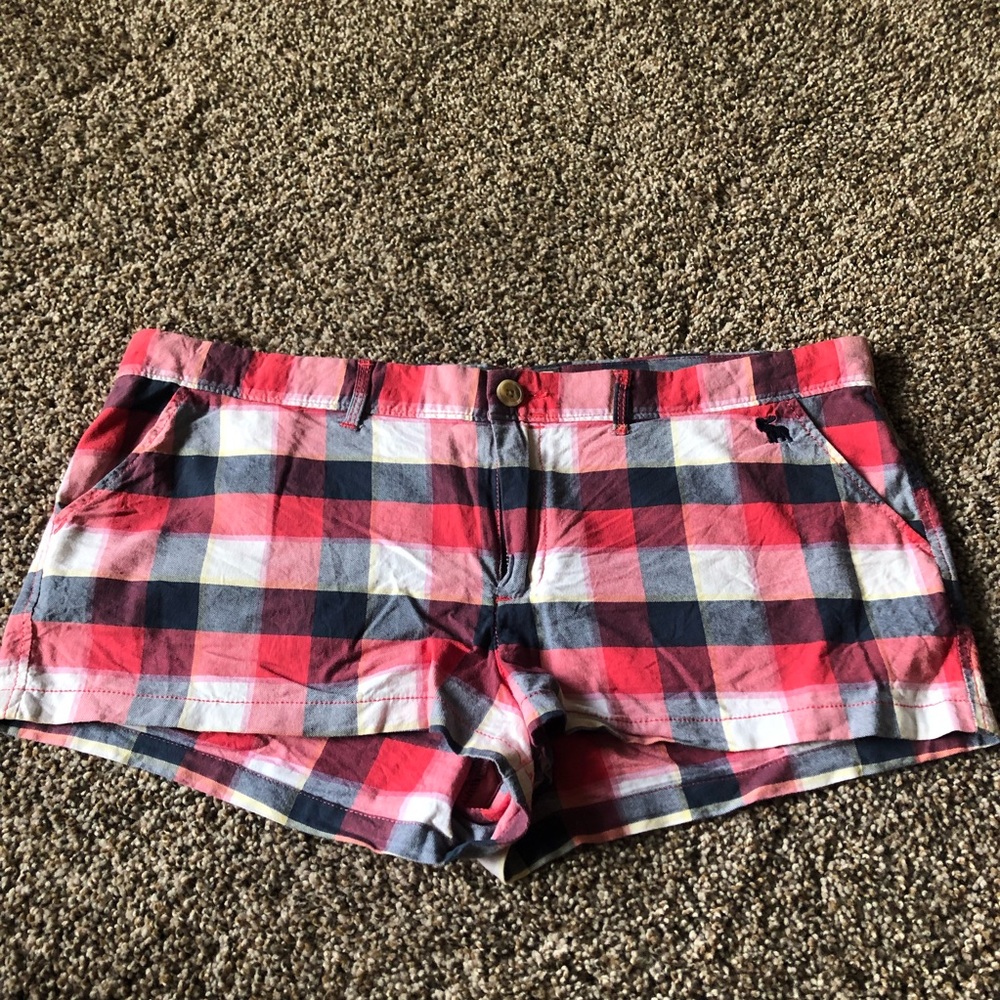 Abercrombie & Fitch Plaid Shorts